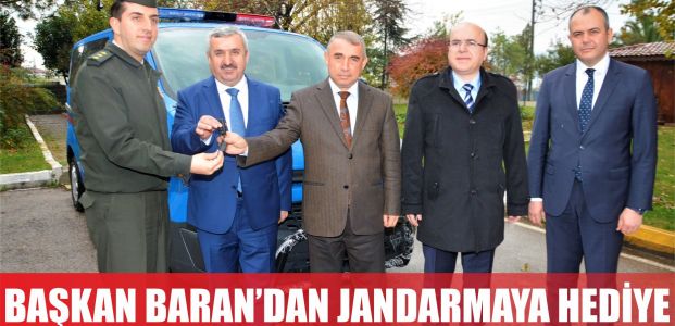  Jandarma Komutanlığına Hizmet Aracı Hediyesi