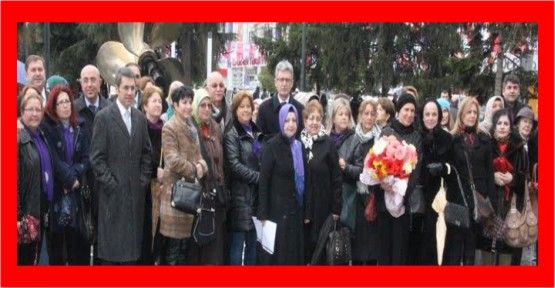 Kadınlar Günü Anıtpark’ ta Törenle Kutlandı