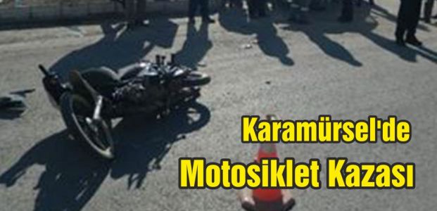  Karamürsel'de Motosiklet Kazası