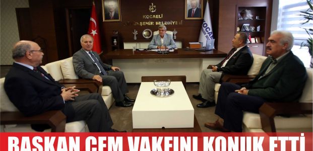  Karaosmanoğlu, Cem Vakfı’nı konuk etti