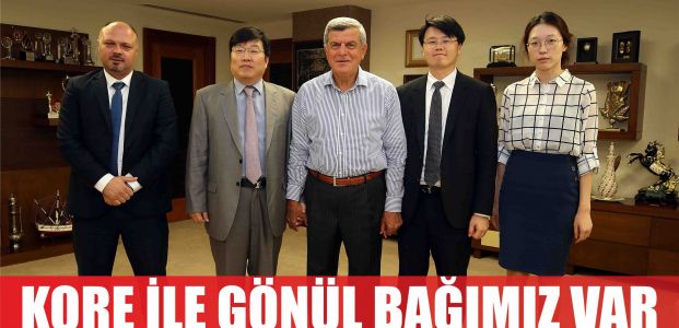  Karaosmanoğlu, “Kore ile gönül birlikteliğimiz var”