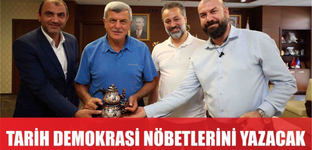  Karaosmanoğlu, “Tarih, demokrasi nöbetlerini yazacak”