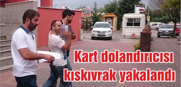  Kart dolandırıcısı kıskıvrak yakalandı