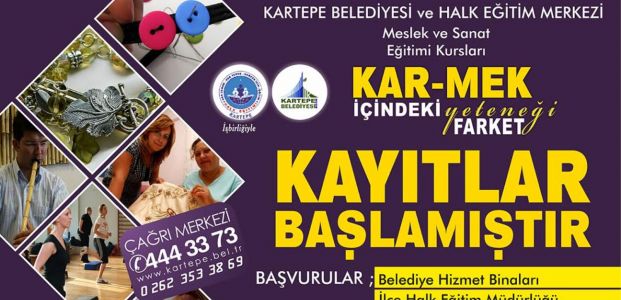  Kartepe Belediyesi KAR-MEK sezonu başladı