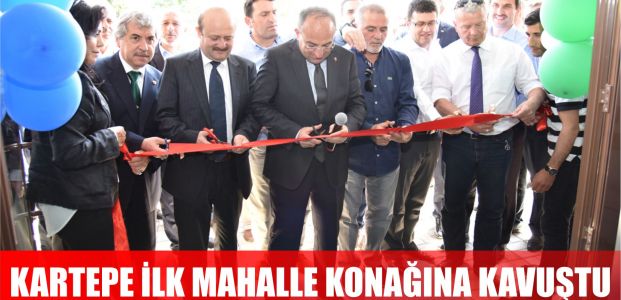 Kartepe ilk mahalle konağına kavuştu