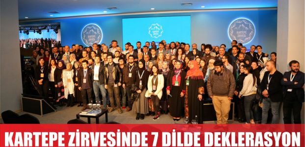 Kartepe Zirvesi’nden 7 Dilde Deklerasyon