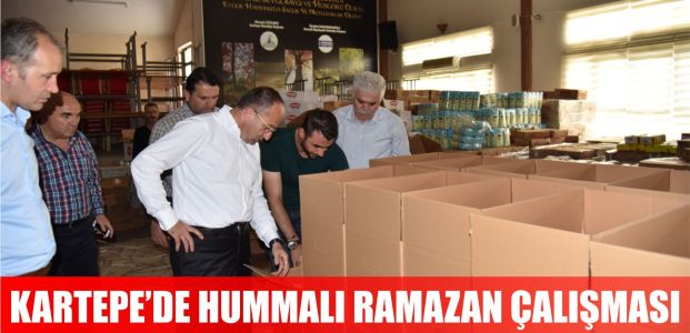 Kartepe’de Hummalı Ramazan Çalışması