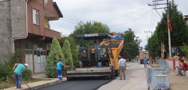  Kartepe’de okul yolları asfaltlanıyor