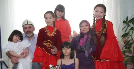 Kazak çocuklar çok çabuk kaynaştı