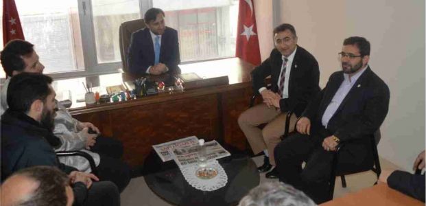 KENT KONSEYİNDEN SAADET'E ZİYARET