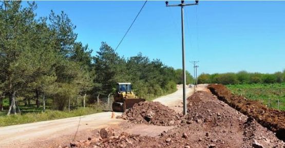 Kerpe- Kumcağız yolu yenileniyor