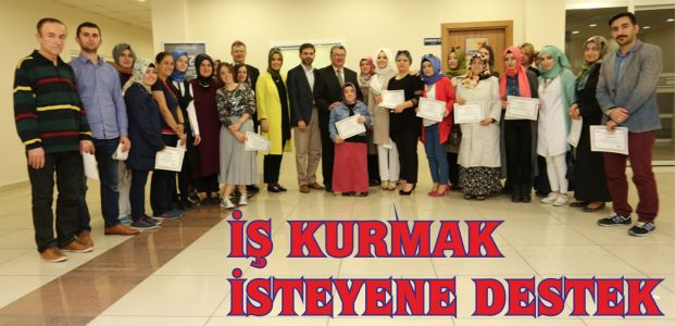 KO-MEK’ten işini kurmak isteyene destek