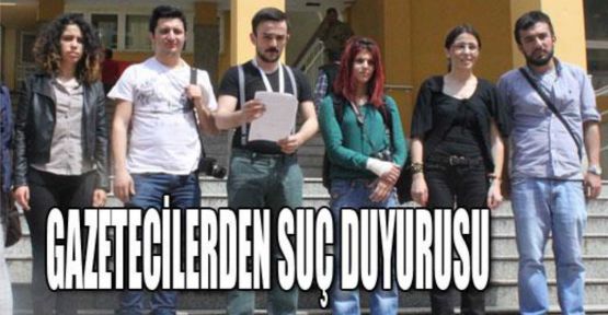 Kocaeli'de gazetecilerden polise suç duyurusu