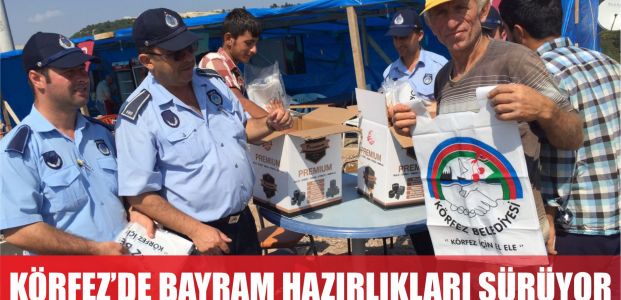  Körfez Belediyesi Bayram Hazırlıklarını Sürdürüyor 