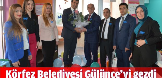 Körfez Belediyesi Gülünce Özel okulunu ziyaret etti