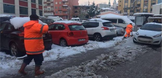 Körfez Belediyesi Karla Mücadelede Tam Not Aldı