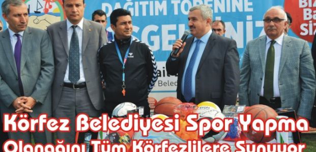  Körfez Belediyesi Spor Yapma Olanağını Tüm Körfezlilere Sunuyor