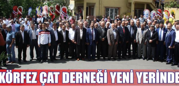 Körfez Çat Derneği yeni binasında