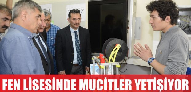 Körfez Fen Lisesinde mucitler yetişiyor