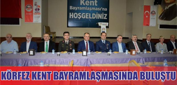 Körfez kent bayramlaşmasında buluştu