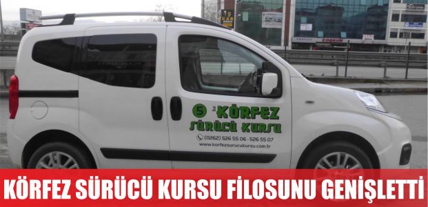 Körfez sürücü kursu filosunu genişletti