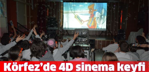 Körfez'de 4D sinema keyfi