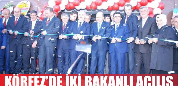 Körfez'de iki bakanlı açılış