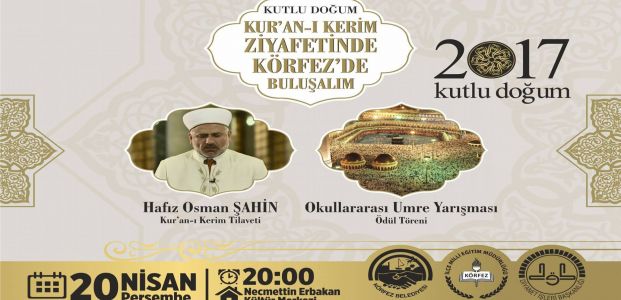 Körfez'de Kutlu doğum programı