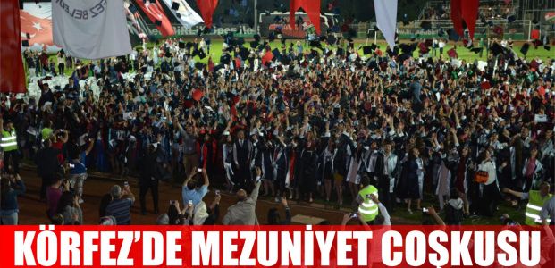  Körfez’de Mezuniyet Coşkusu