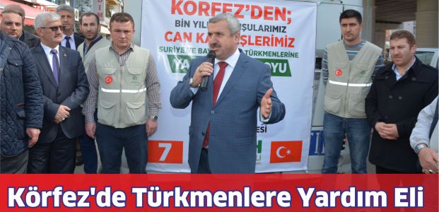 Körfez’de Türkmenlere Yardım Eli