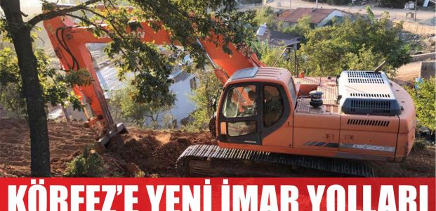  Körfez’e yeni imar yolları