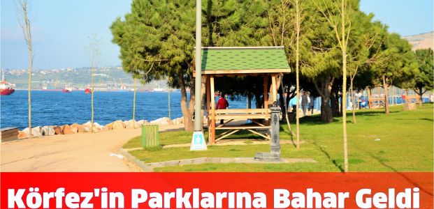 Körfez’in Parklarına Bahar Geldi