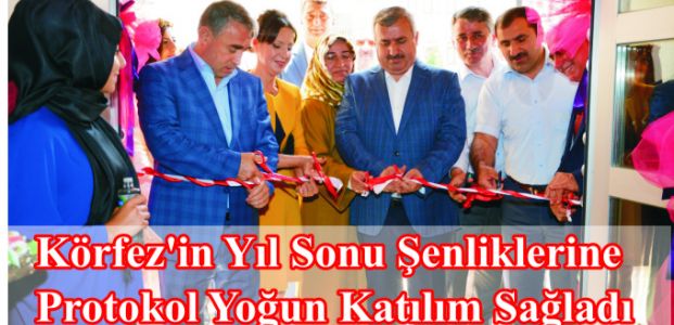 Körfez’in Yıl Sonu Şenliklerine Protokol Yoğun Katılım Sağladı