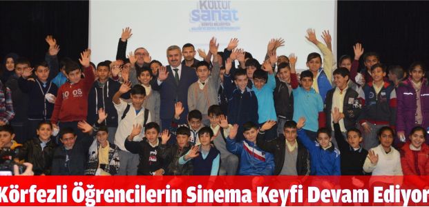 Körfezli Öğrencilerin Sinema Keyfi Devam Ediyor