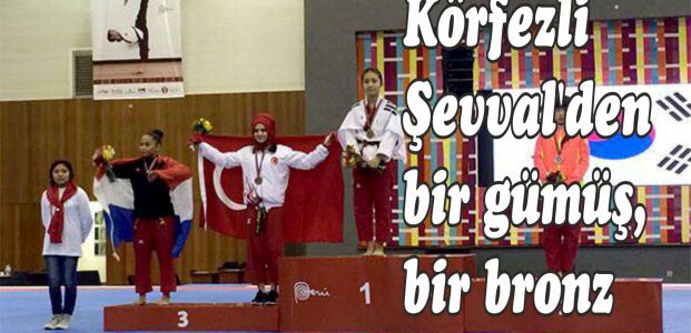  Körfezli Şevval’den bir gümüş , bir bronz   