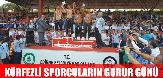 Körfez'li sporcuların gurur günü 