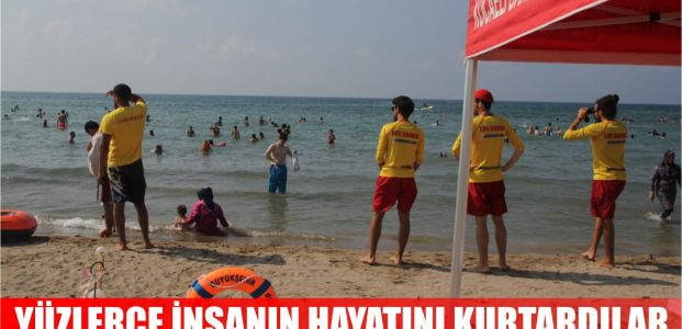 KOSKEM sahillerde hayat kurtarıyor