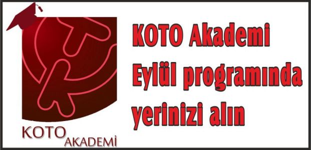  KOTO Akademi Eylül programında yerinizi alın 