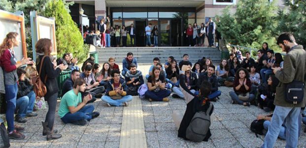  KOÜ'lü  öğrencilerden boykot
