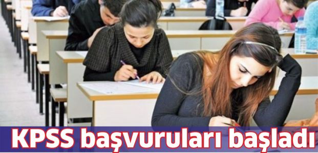 KPSS Başvuruları başladı