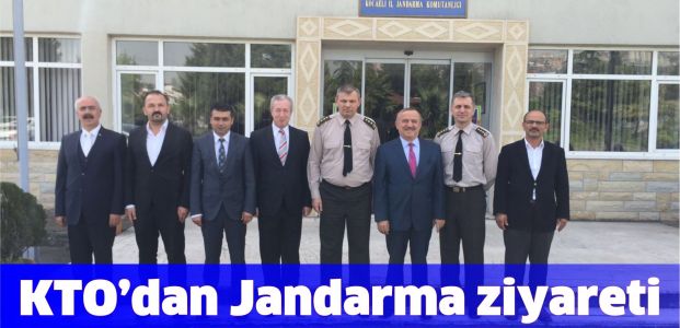 KTO ‘dan jandarma alay komutanına ziyaret 