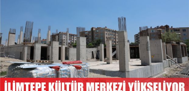  Kültür merkezi hızla yükseliyor