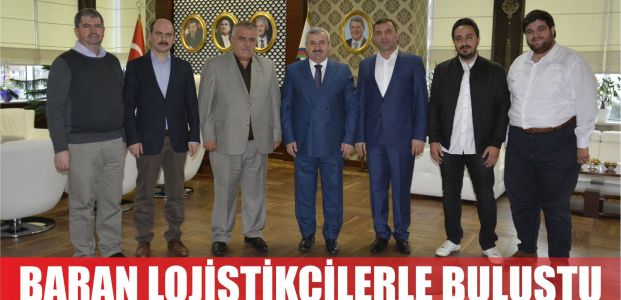 Lojistikçiler Baran'la buluştu
