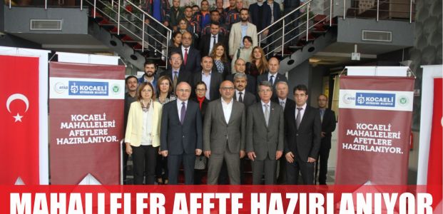 Mahalleler afete hazırlanıyor