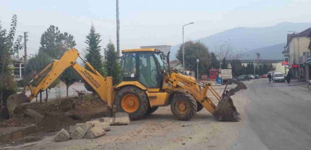 Maşukiye Meydanda Otopark Çalışması Başladı