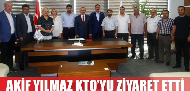 Mehmet Akif Yılmaz’dan Körfez Ticaret Odası’na Ziyaret