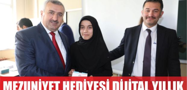  Mezuniyet hediyesi ‘DİJİTAL YILLIK’