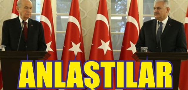 MHP ve AKP anlaştı