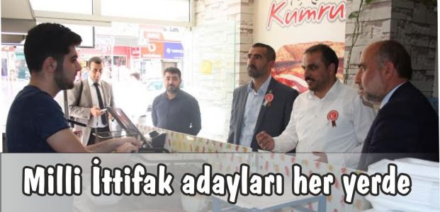  Milli İttifak adayları her yerde