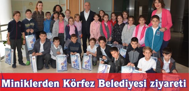 Minik Öğrencilerden Körfez Belediyesi’ne Ziyaret